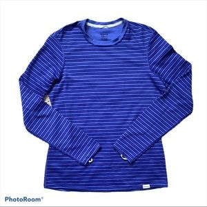 Patagonia Women’s Capilene 3 Blue Striped Shirt